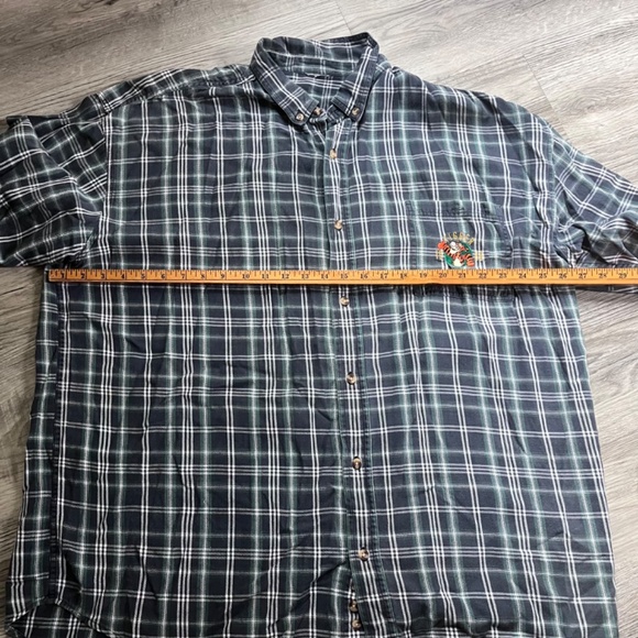 Disney Plaid long sleeve button down Tigger size xxl - Picture 5 of 7